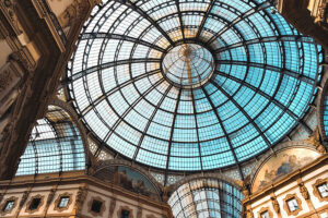 Milano Galleria Vittorio Emanuele Italia